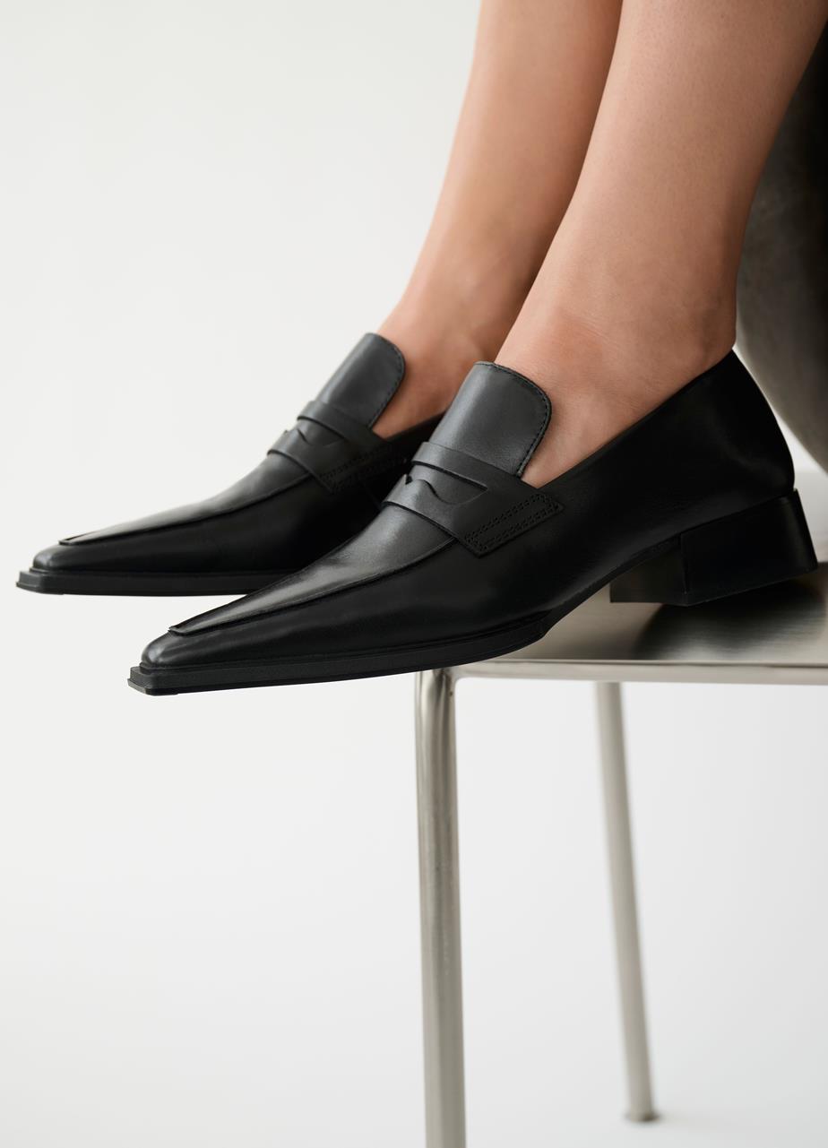 Eida loafers ZWART LEER