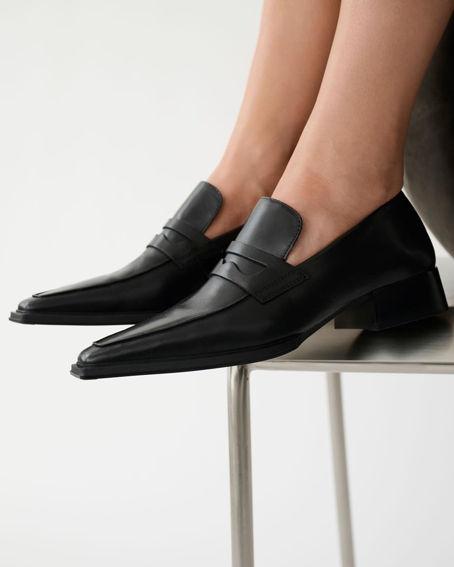 Eida loafer Schwarzes, Leder