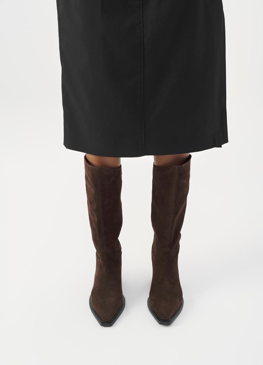 Kelsey tall boots Brown suede
