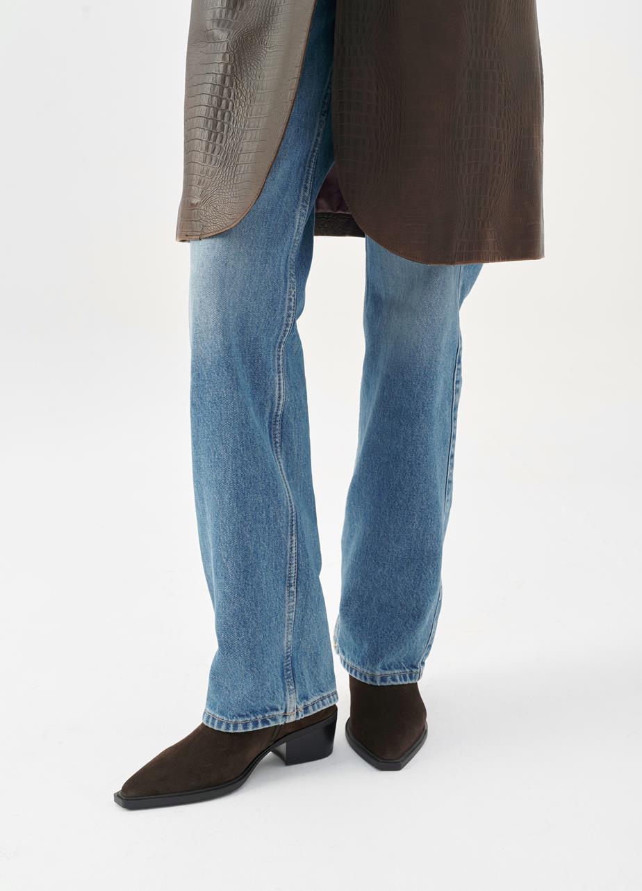 Kelsey ankle boots Brown suede