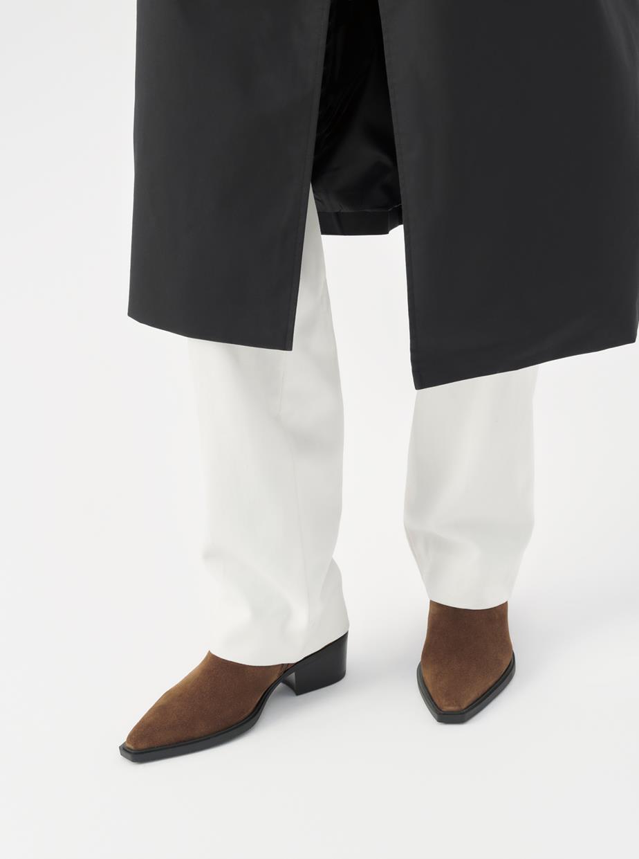 Kelsey stiefel Braun veloursleder