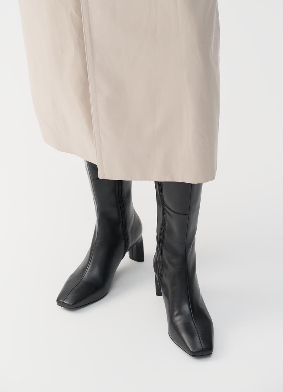 Vendela tall boots Black leather