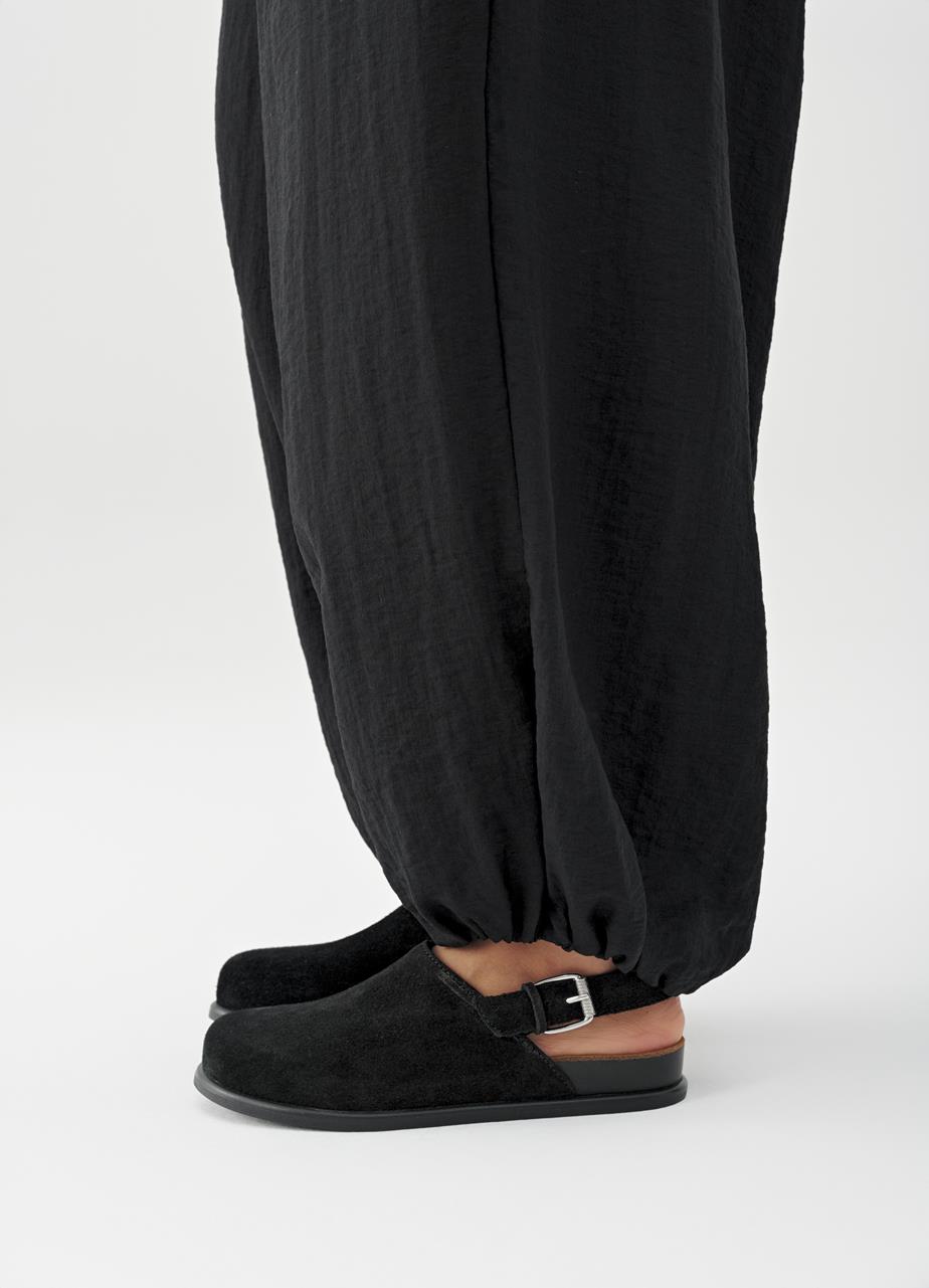 Effie mules Black suede