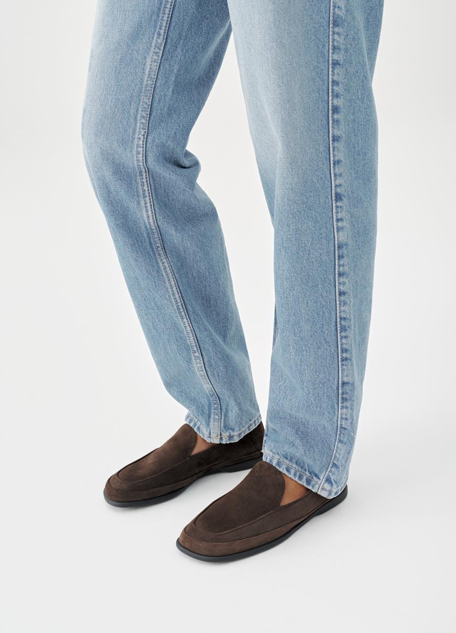 Sammie loafers Dark Brown suede