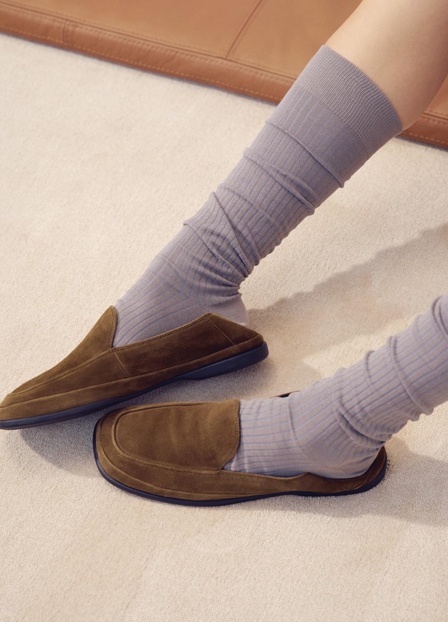 Sammie loafers Brown, Suede