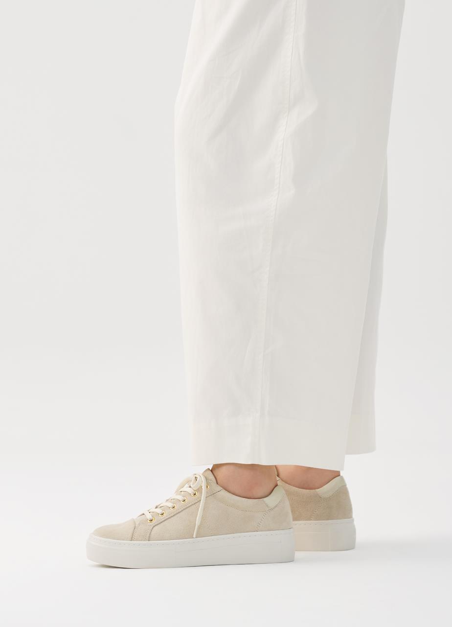 Zoe platform sneakers Off-White, Suede