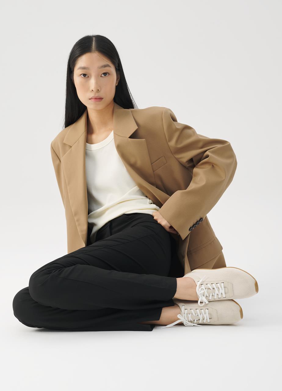 Yasmin sneakers Off White piele/textil