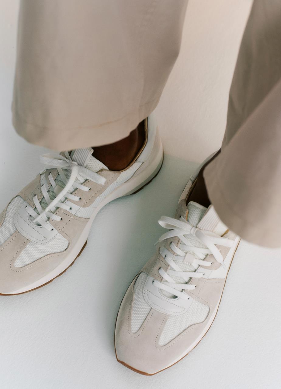 Paul runner sneakers Off-White leather/textile