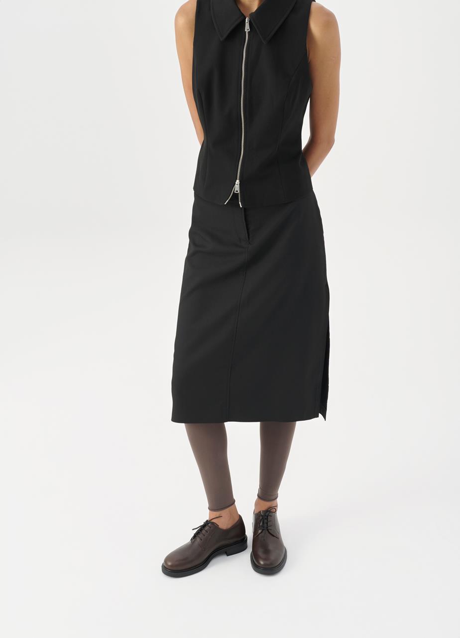 Freya polobotky Tmavě Hnědá kůže