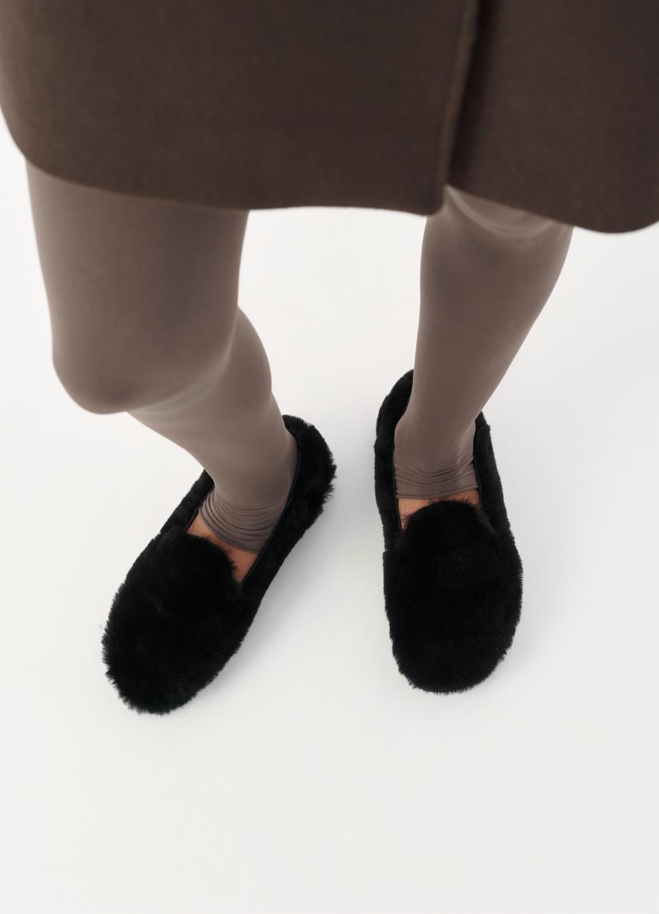 Sammie loafers Black shearling