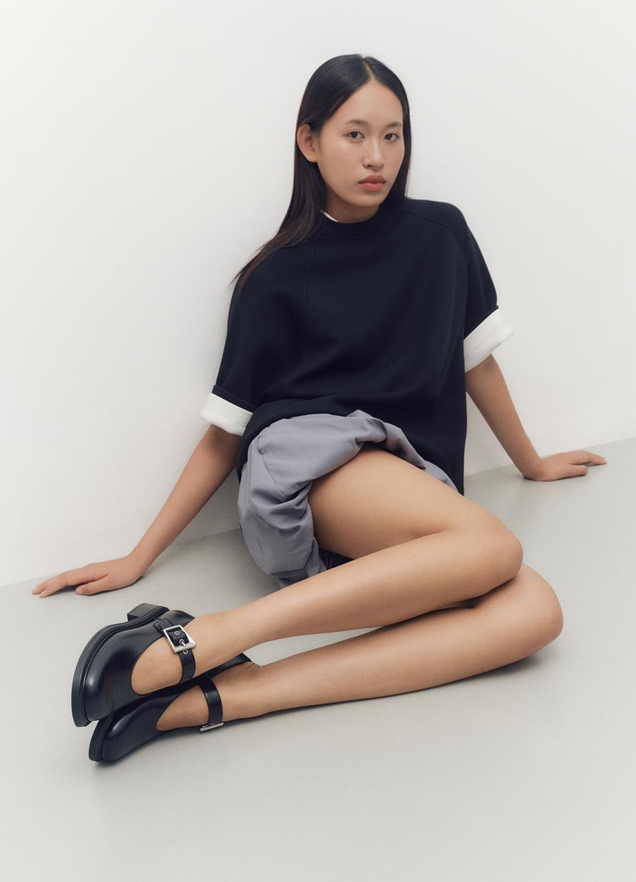 Ellis shoes Black leather