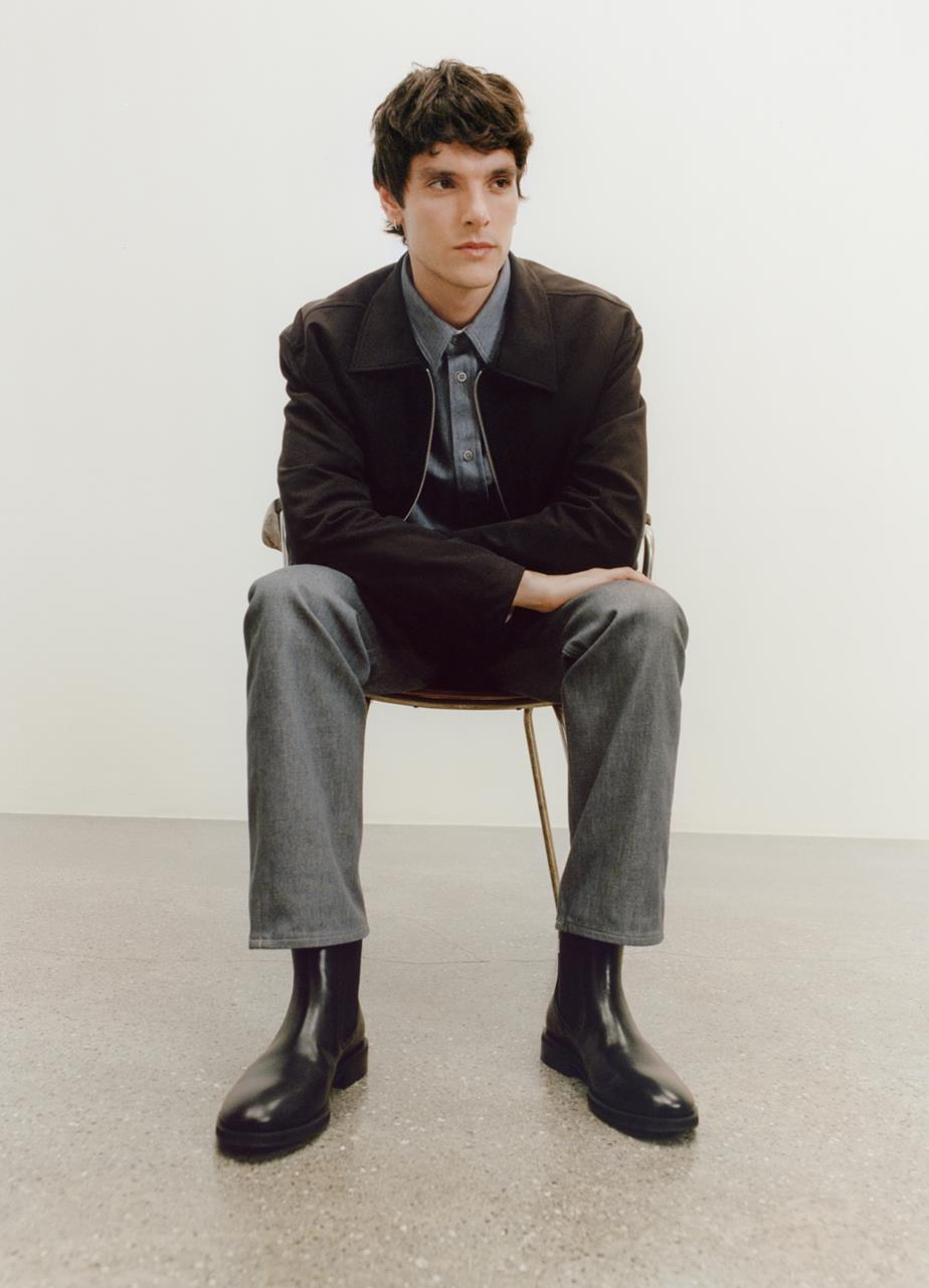 Brian boots Black leather