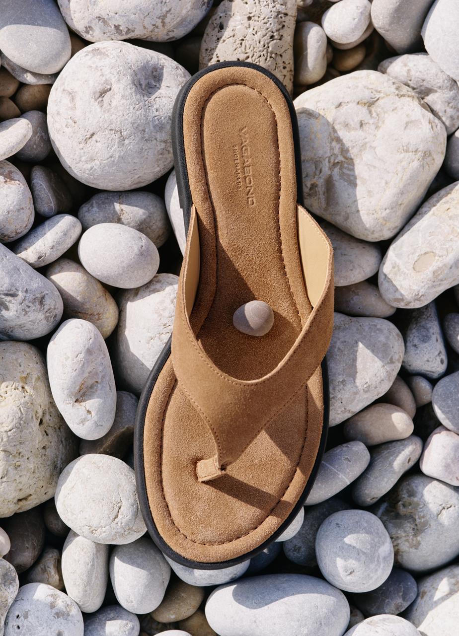 Zaida sandaler Beige, Mocka