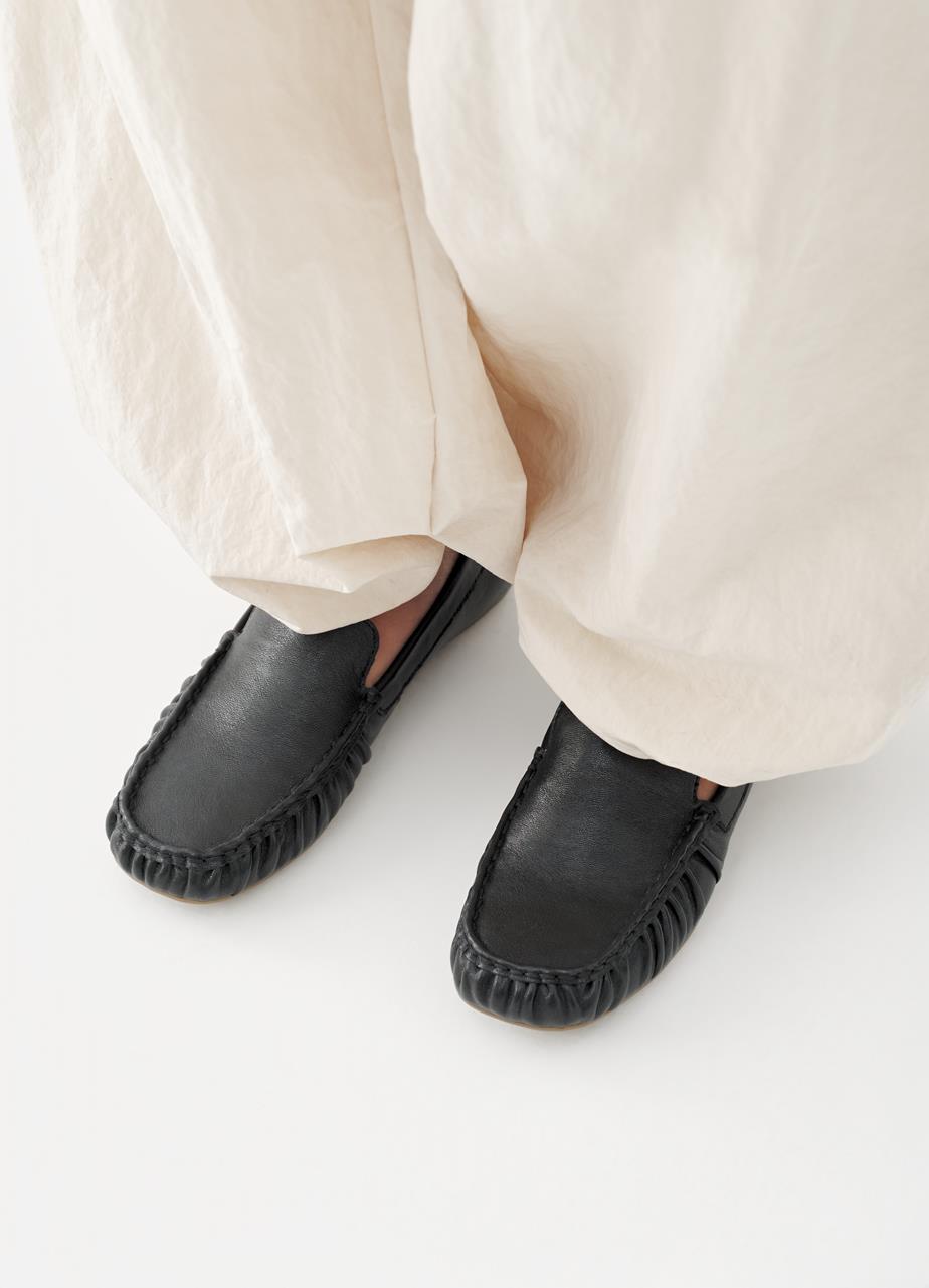 Mika loafers Black, Leather