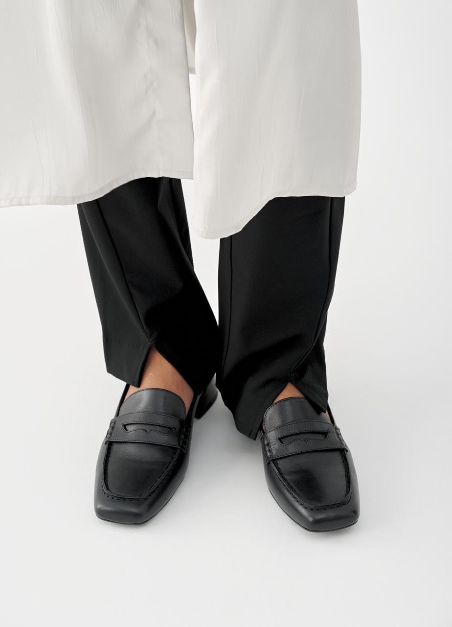 Debbi loafers Black, Leather
