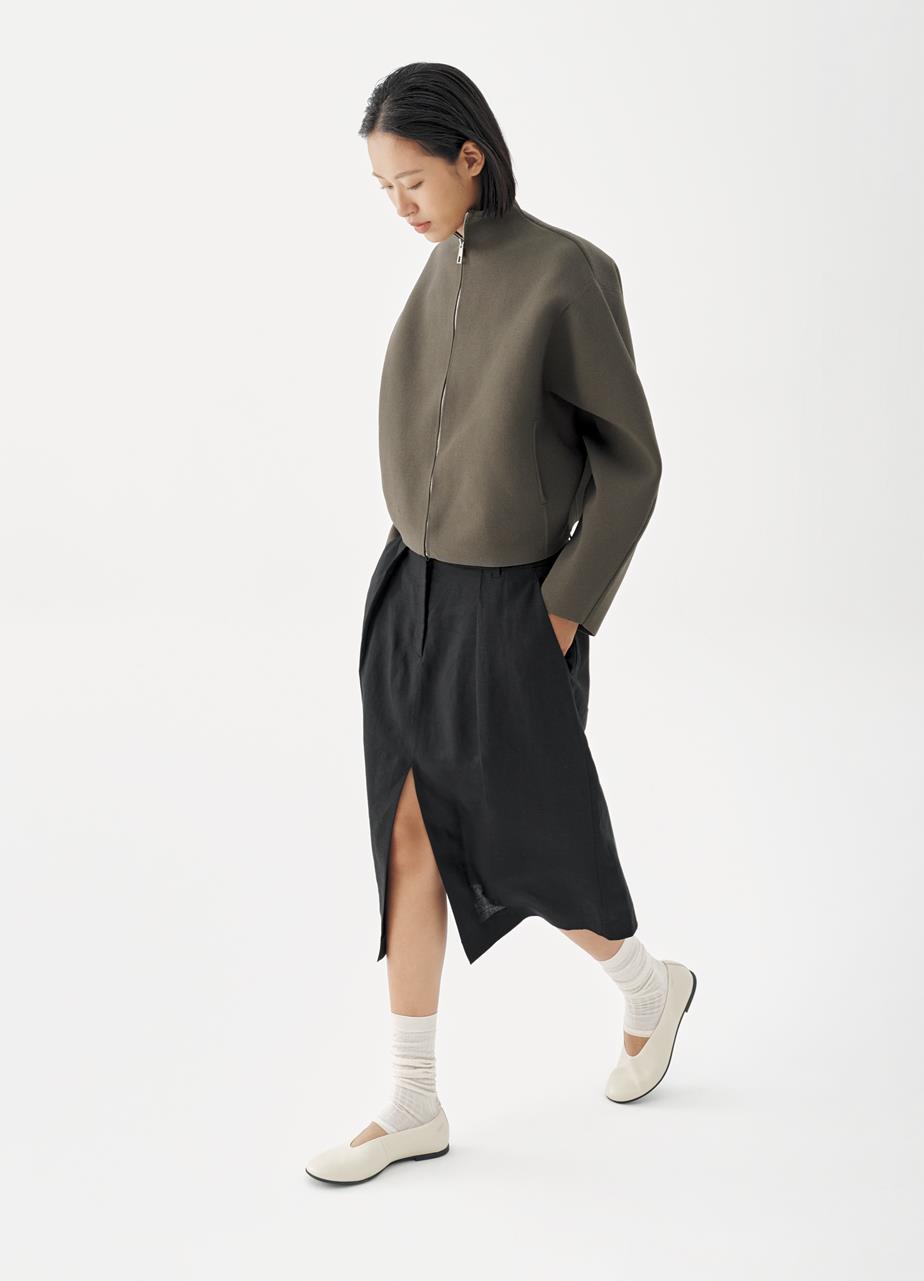 Aleya ballet flats Beige, Leather