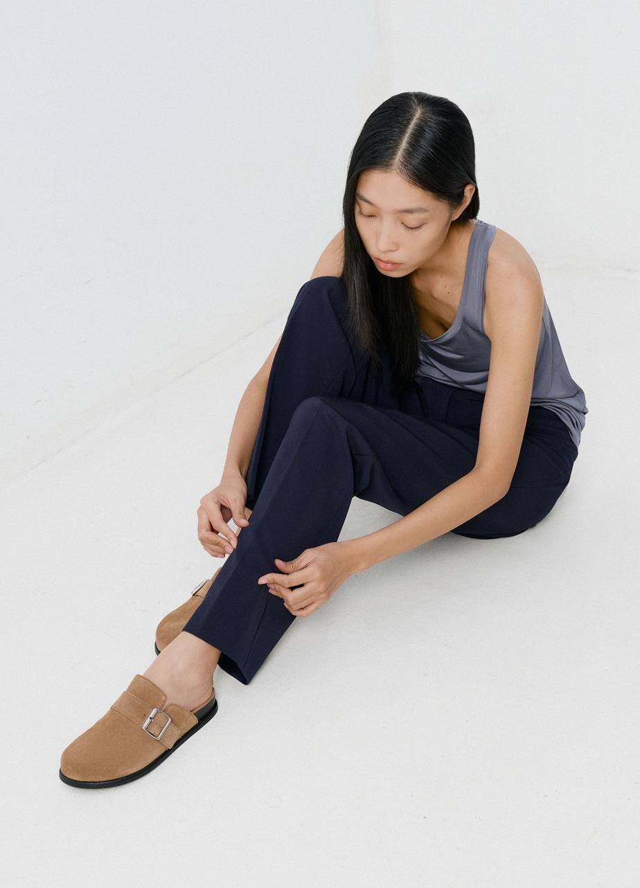 Effie mules Beige, Mocka