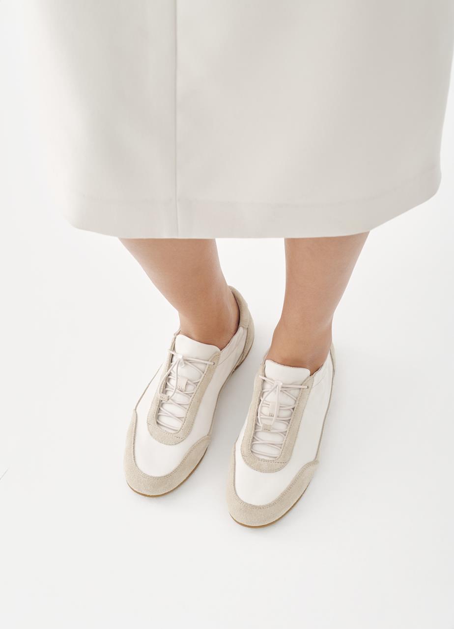 Hollie sneakers Off-White, Mocka/Textil