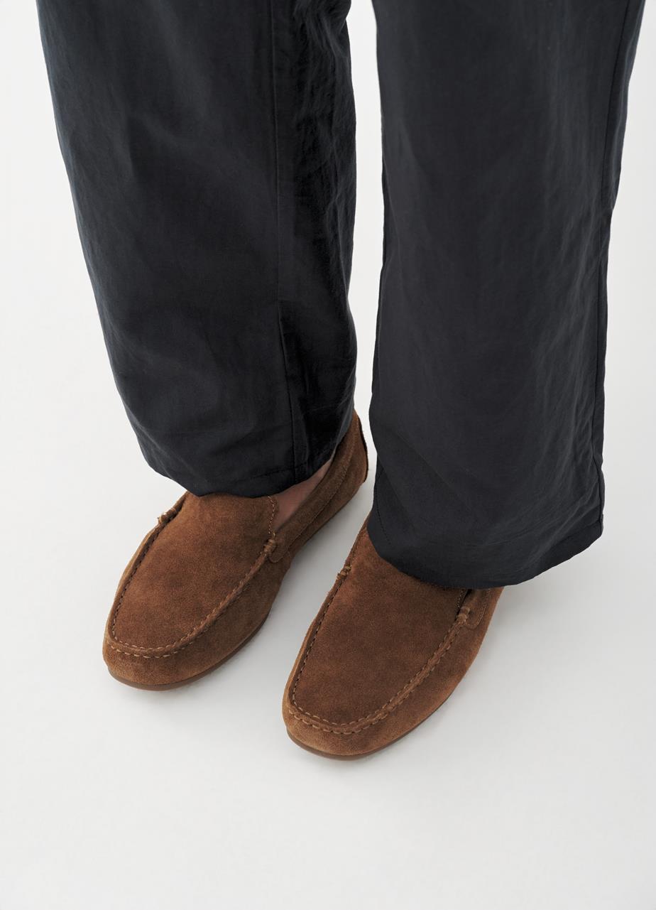 Lorenzo loafers Brown, Suede