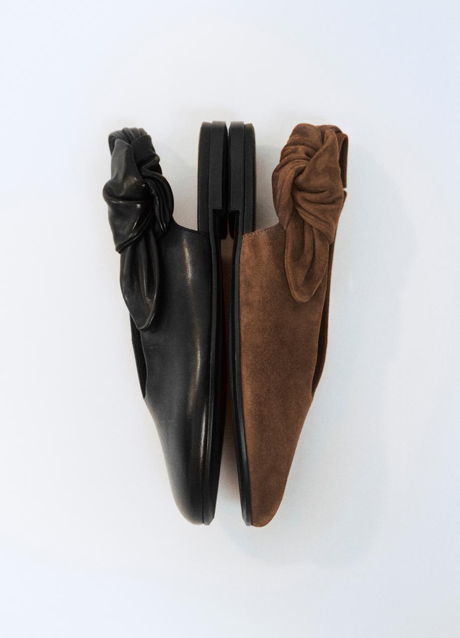 Aleya schuhe Schwarz, Leder