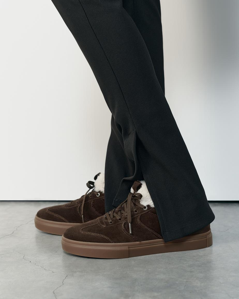 Cody baskets Marron Foncé, Daim