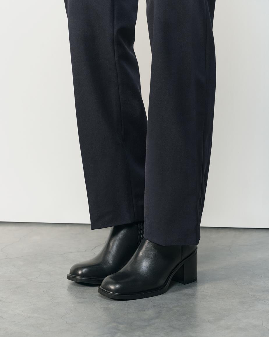 Meryl boots Black, Leather