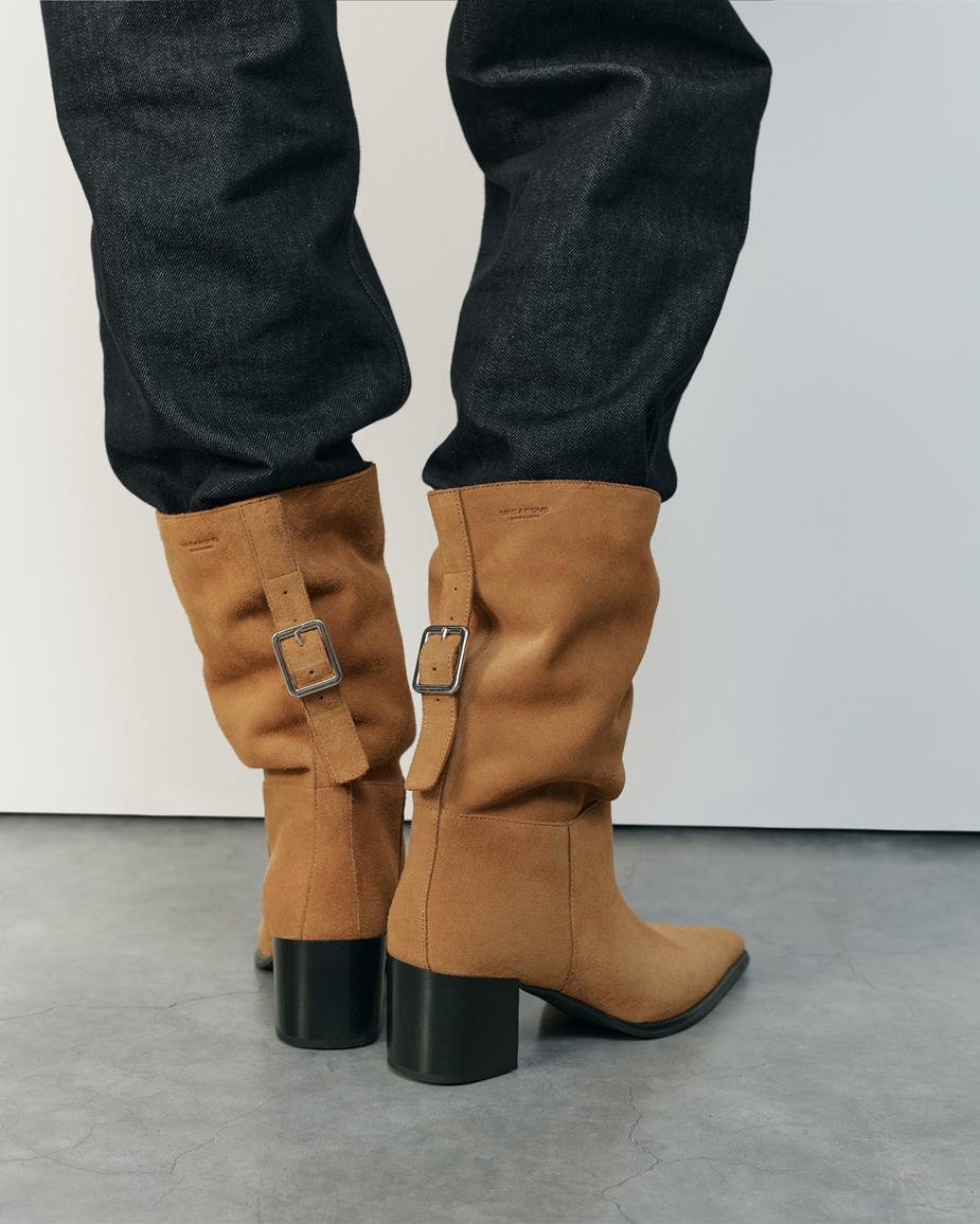 Giselle boots Beige, Suede