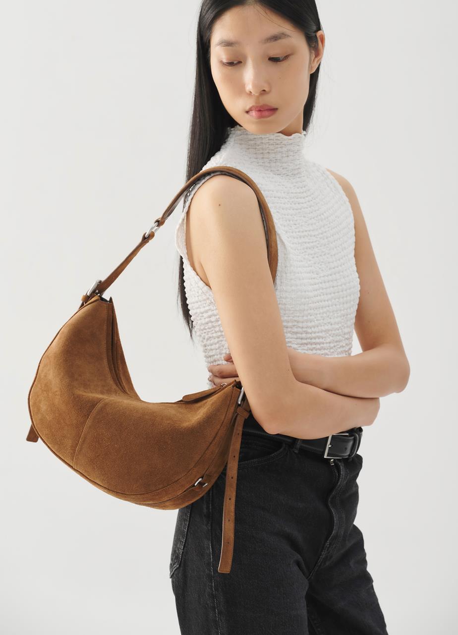 Itami bag Brown suede