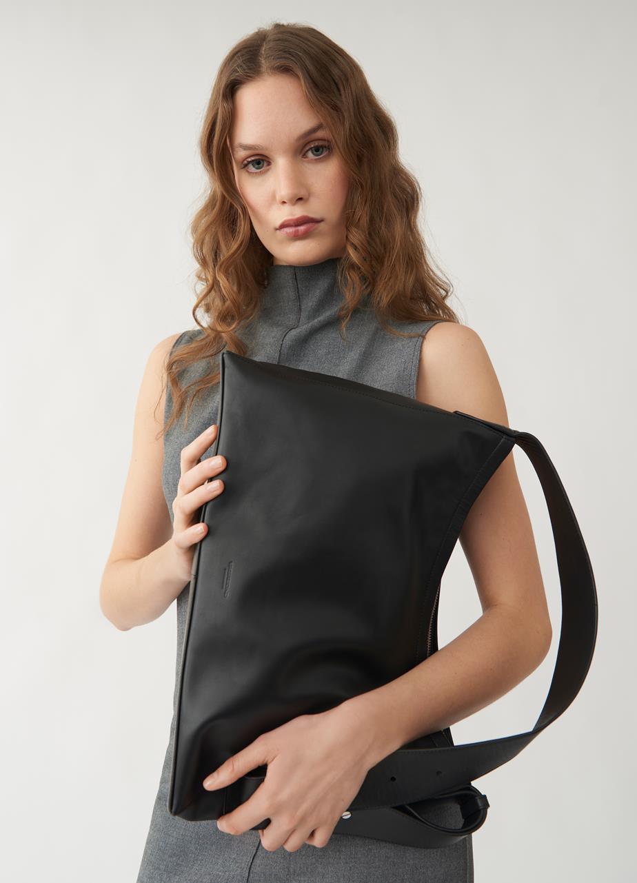 Geneva bag Black leather