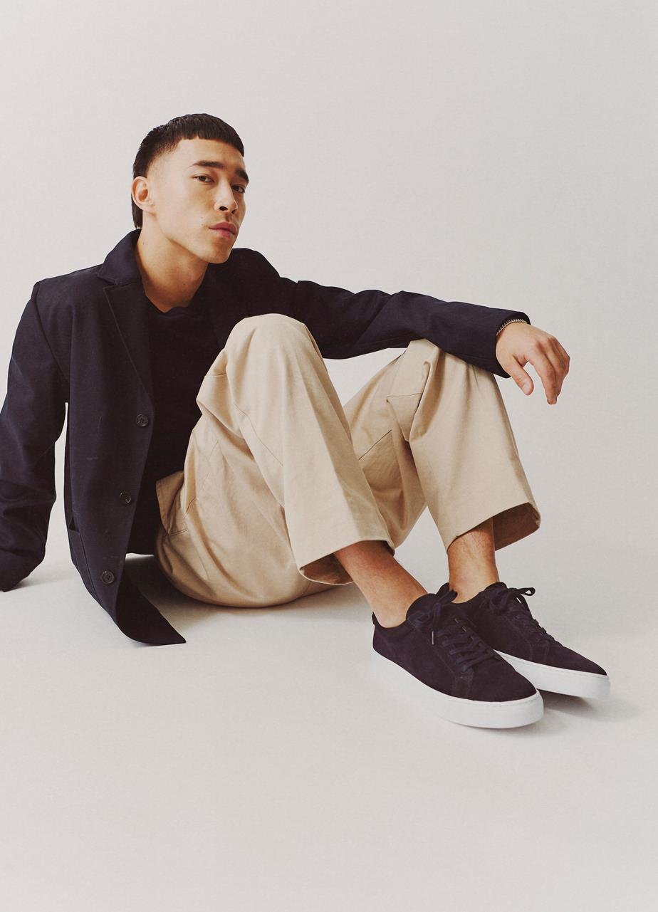 Paul 2.0 baskets Bleu Foncé daim