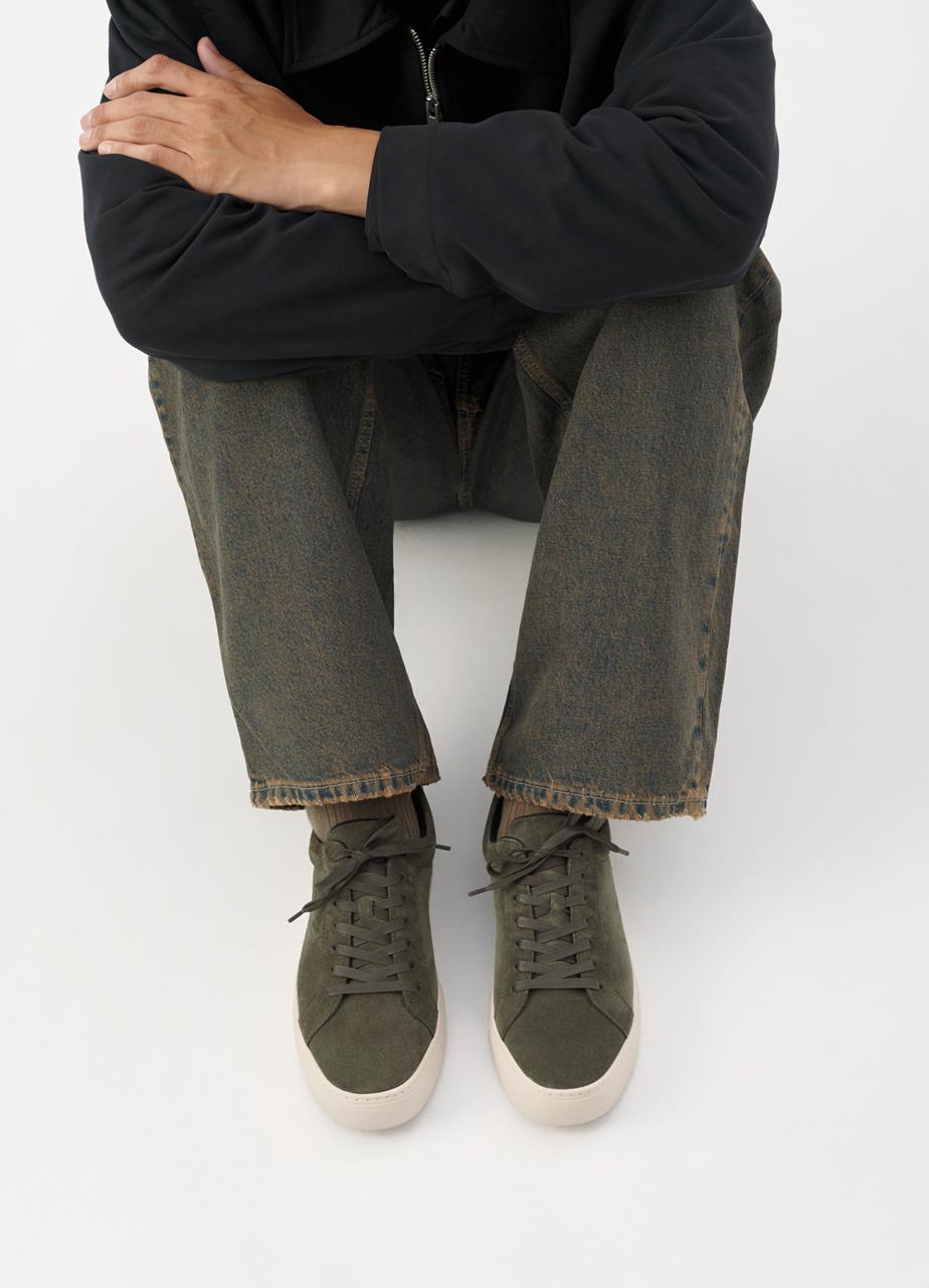 Paul 2.0 sneakers Dark Green suede