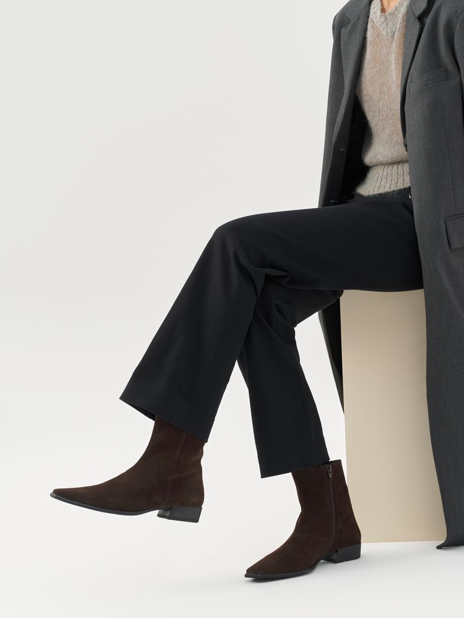 Nella boots Dark Brown suede