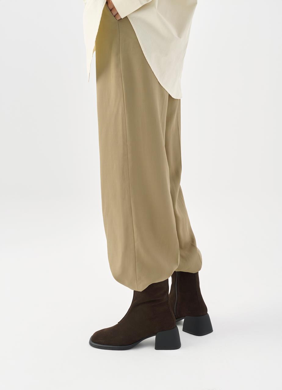 Ansie ankle boots Dark Brown suede