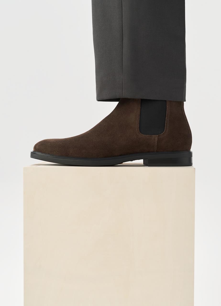 Andrew bottes Marron daim