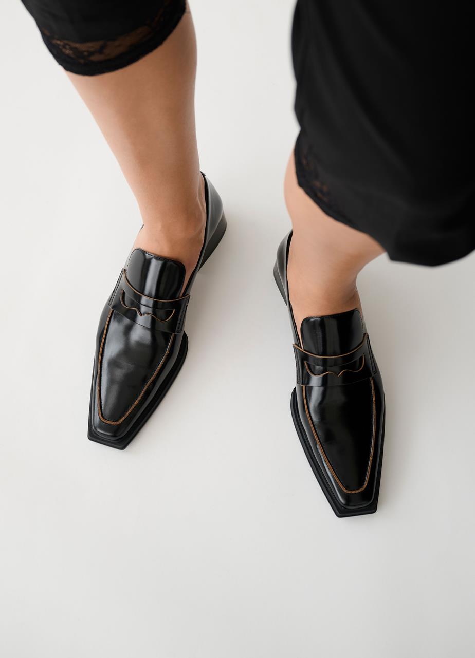 Eida loafers Black leather