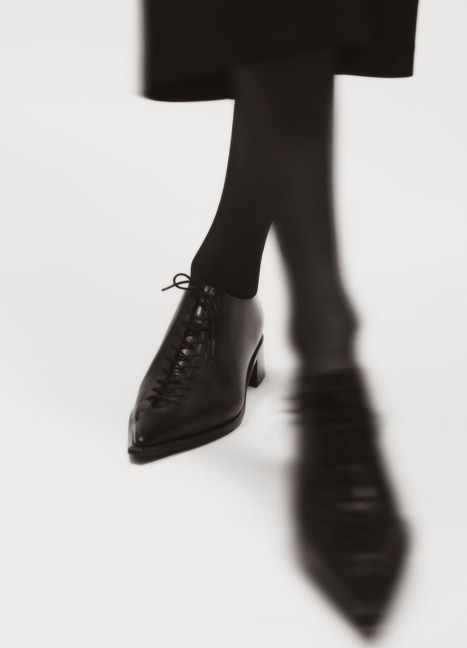 Samira chaussures Noir cuir