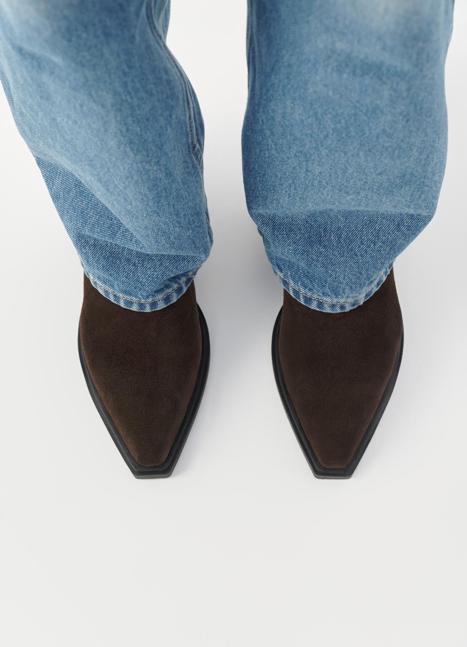 Kelsey ankle boots Brown suede