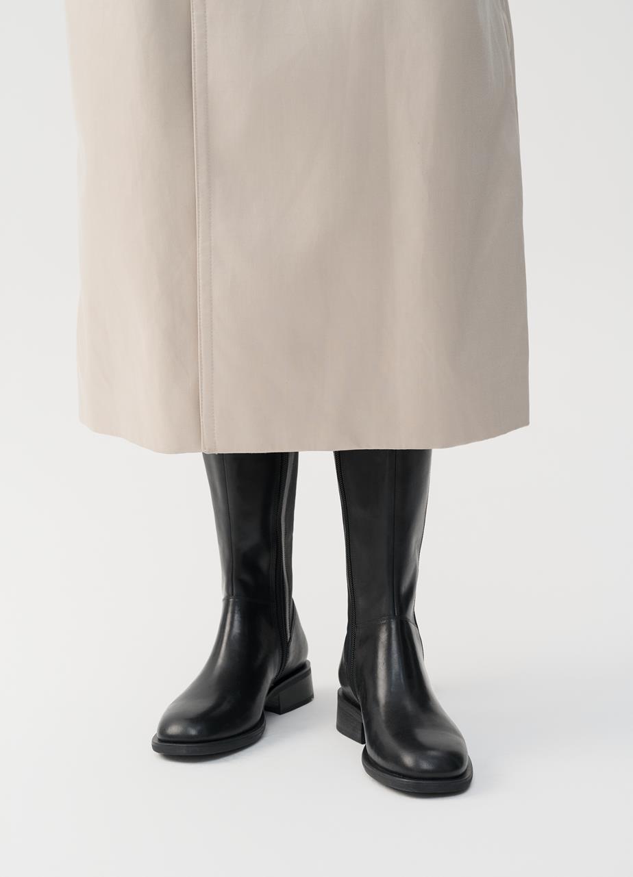 Sheila tall boots Black leather