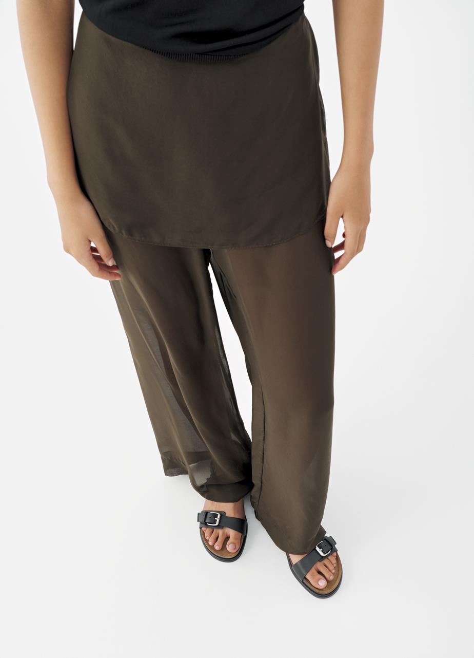 Effie sandals Black leather