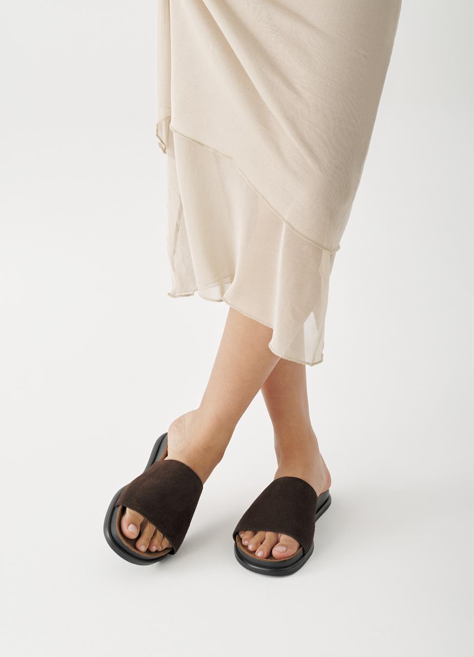 Effie sandals Brown suede