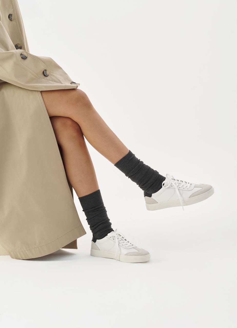 Cody sneakers White leather/comb