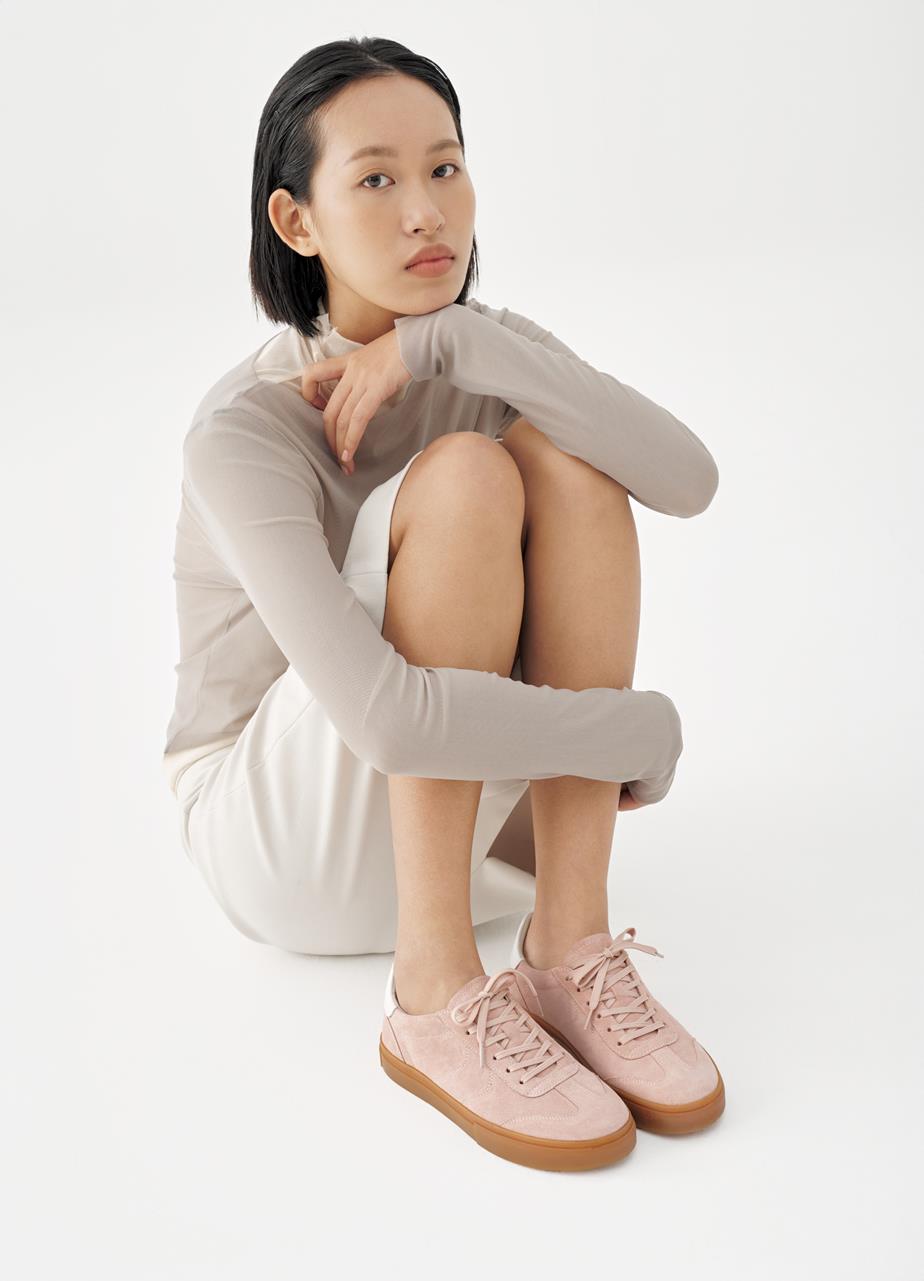 Cody sneakers Light Pink, Suede/Comb