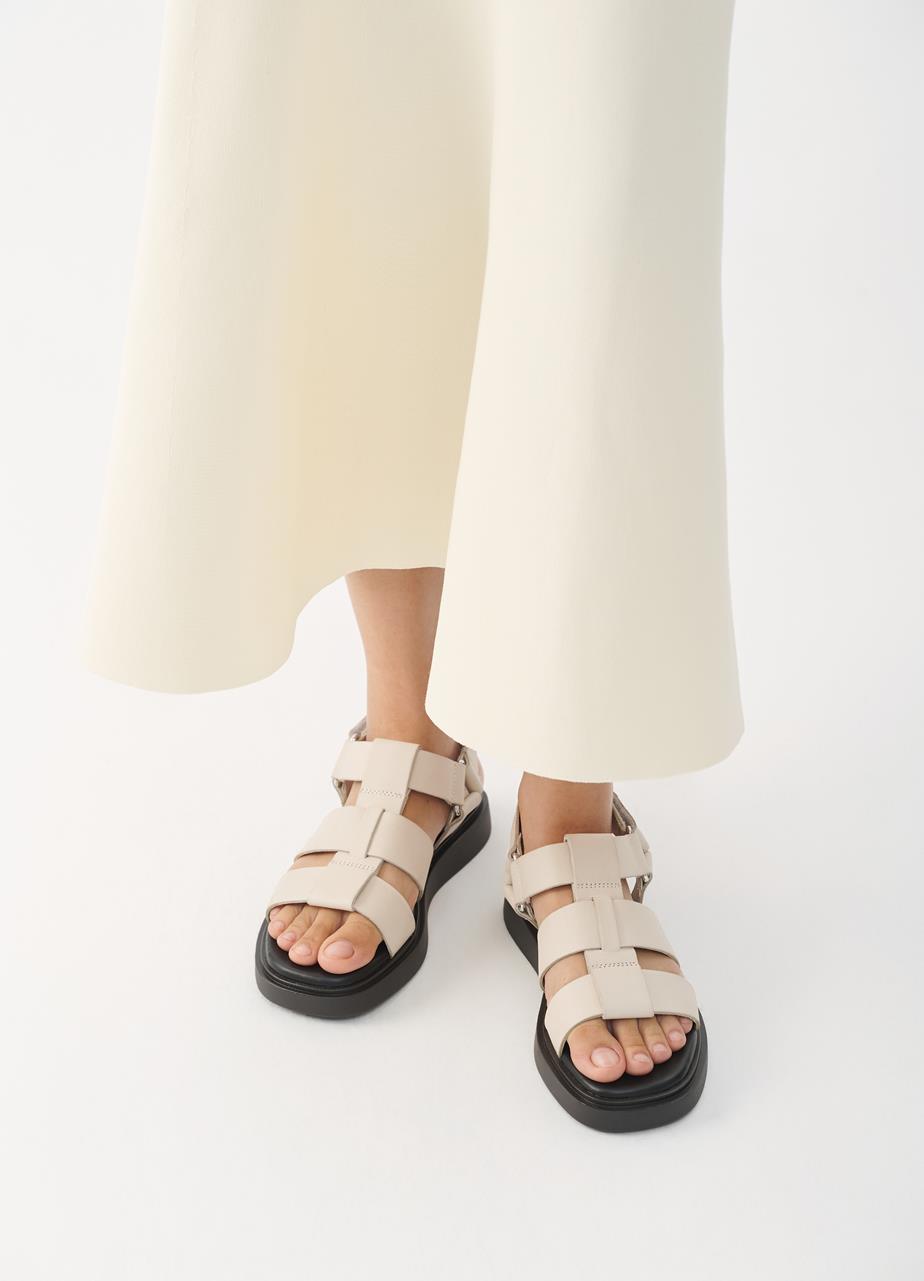 Connie sandalen Offwhite leder