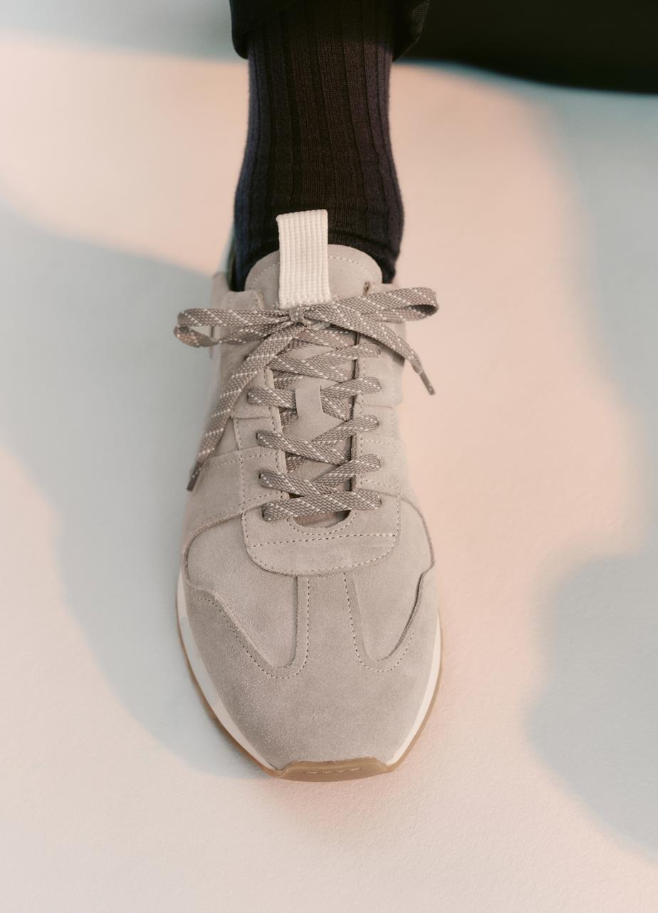 Paul runner sneakers Light Grey suede