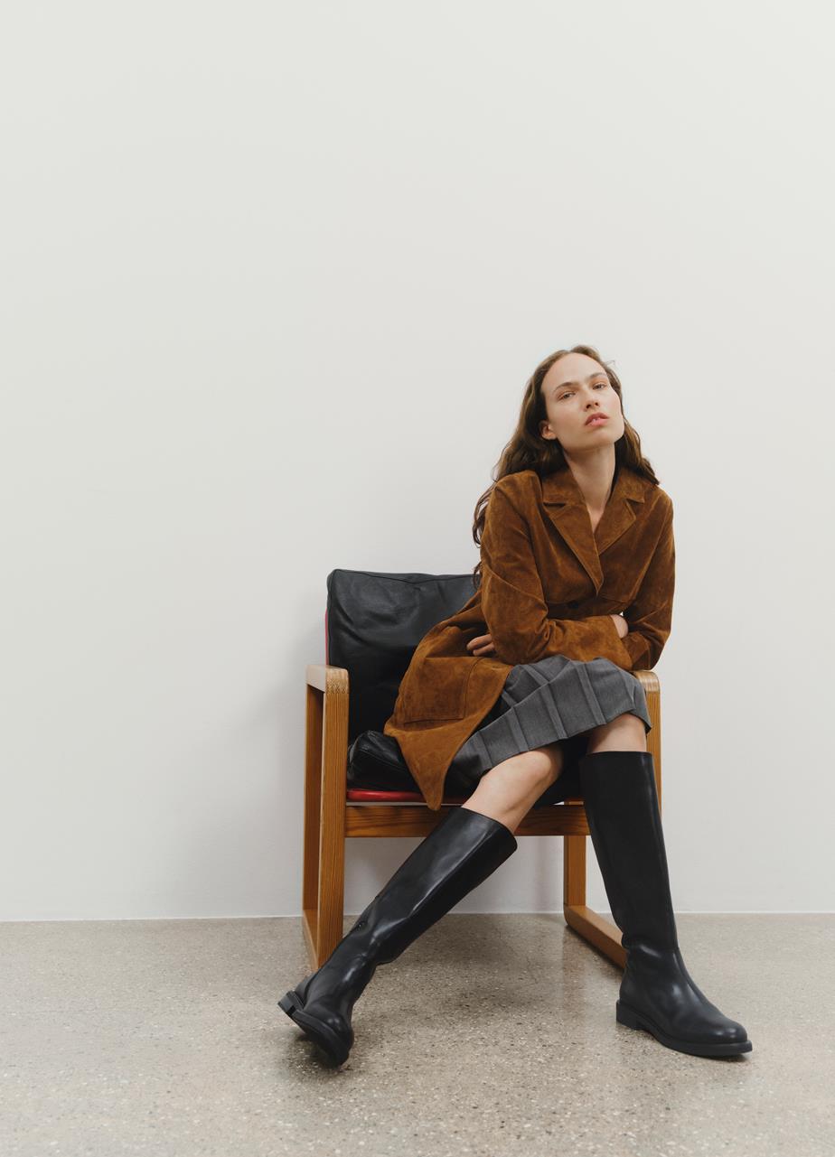 Freya bottes hautes Noir cuir