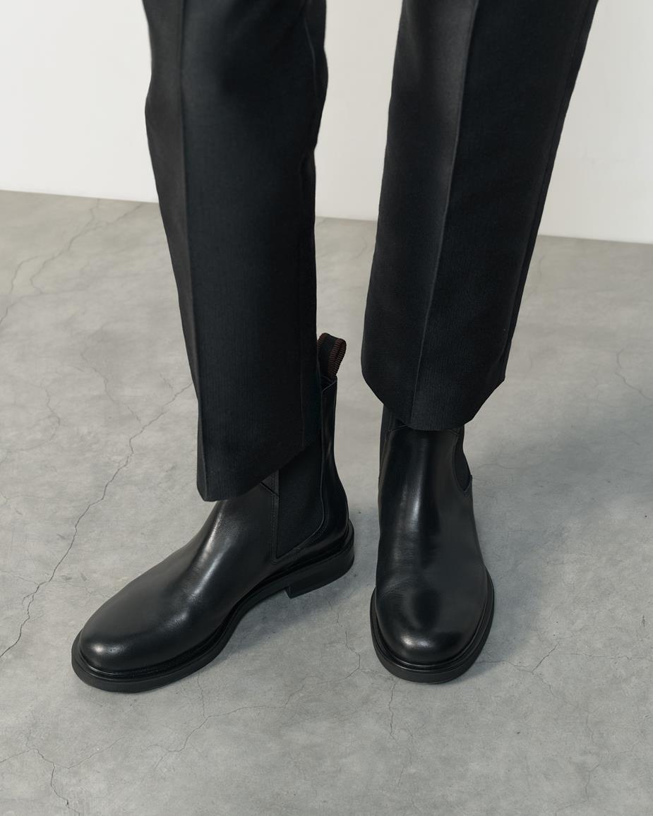 Freya chelsea boots Black, Leather