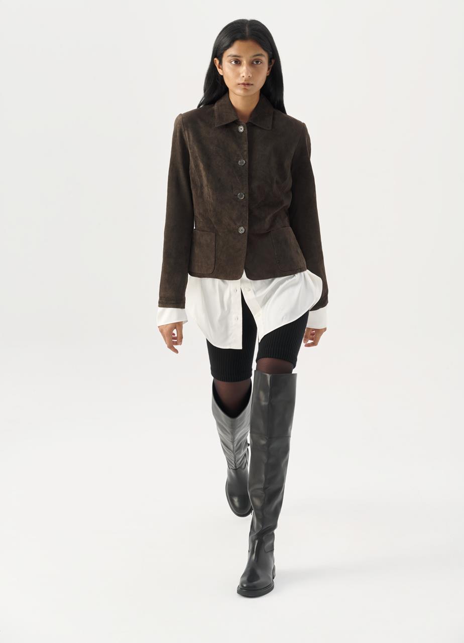 Freya tall boots Black leather