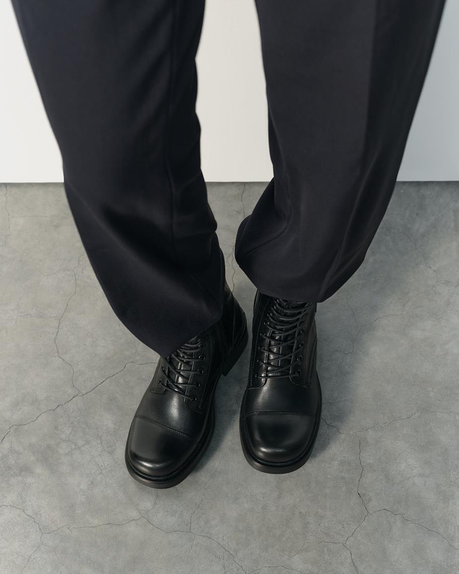 Karlie boots Black, Leather