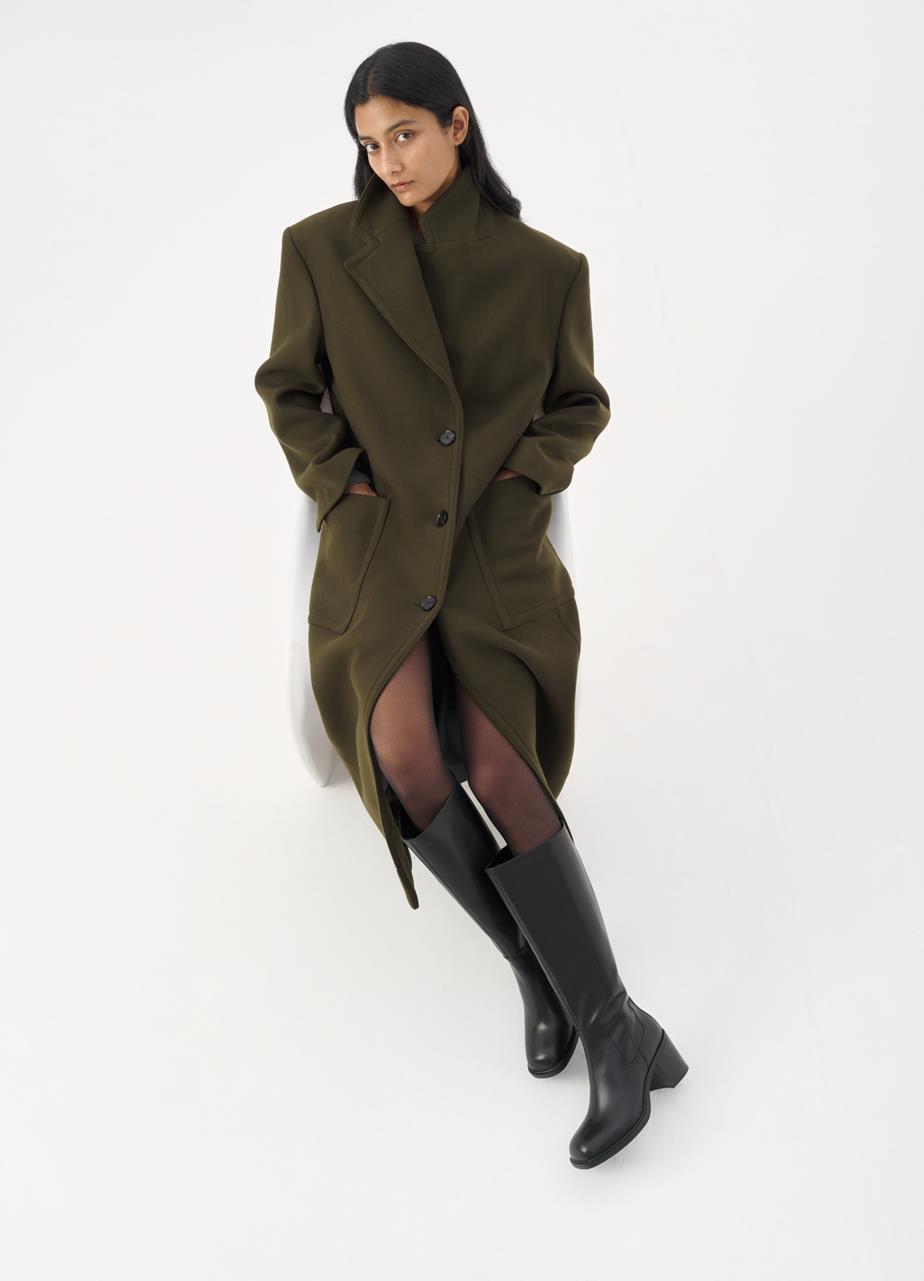 Meryl bottes hautes Noir cuir