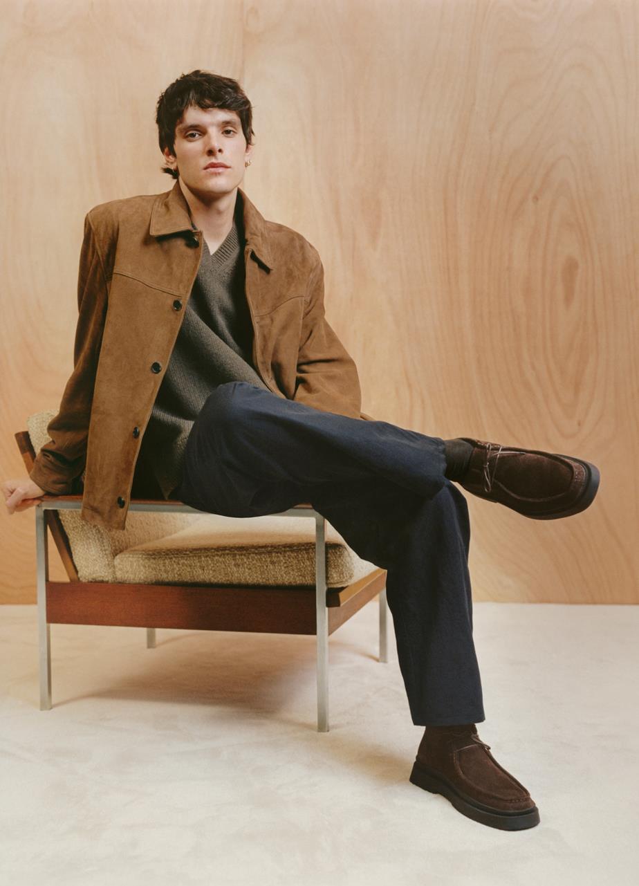 Mike boots Dark Brown suede